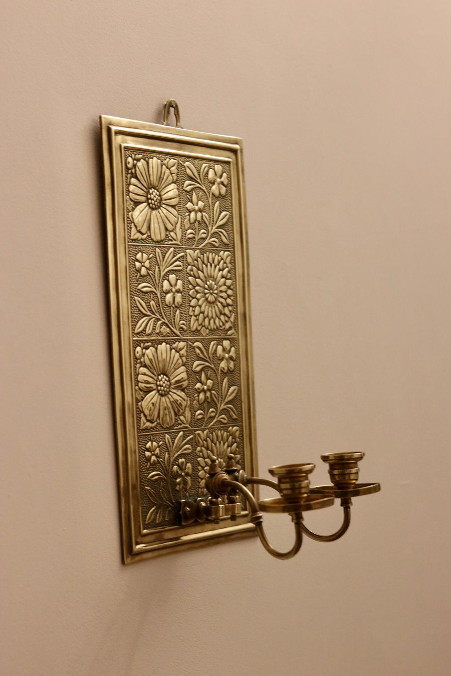 Antique Aesthetic Movement Brass Sconce C1880 Noah Ancienne