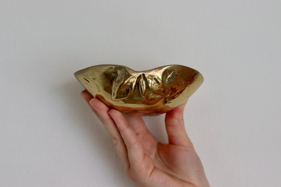 Heavy Brass Bowl / Trinket tray Noah Ancienne