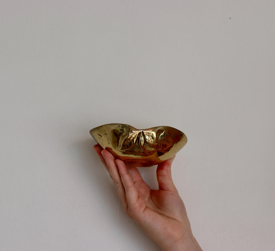 Heavy Brass Bowl / Trinket tray Noah Ancienne