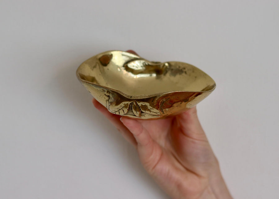 Heavy Brass Bowl / Trinket tray Noah Ancienne