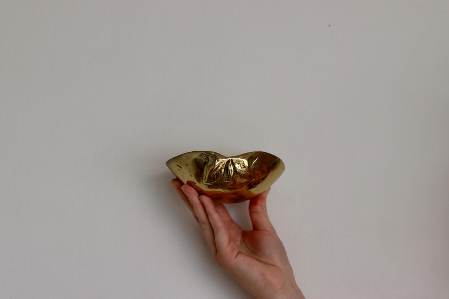 Heavy Brass Bowl / Trinket tray Noah Ancienne