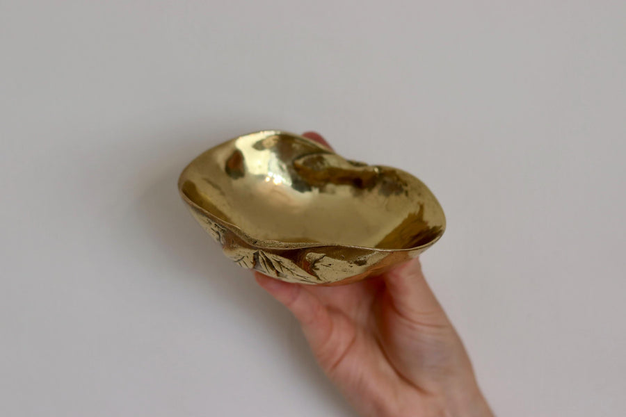 Heavy Brass Bowl / Trinket tray Noah Ancienne