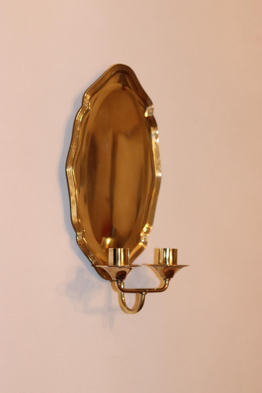 Mid-Century Brass Swedish Sconce Noah Ancienne