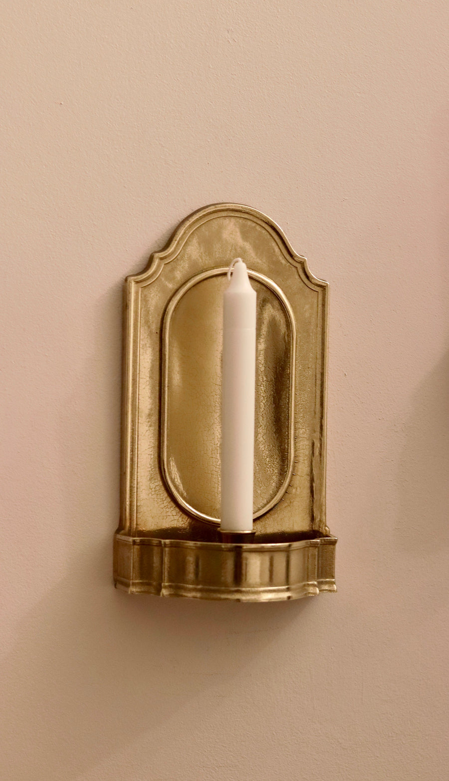 Mid Century Swedish Brass Sconce Noah Ancienne