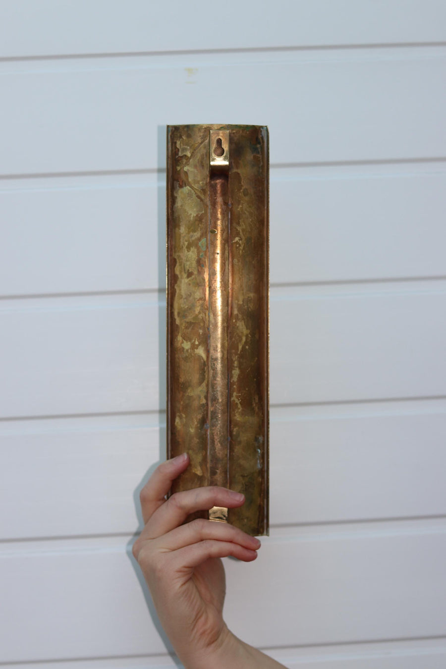 Pair Of Mid Century Swedish Brass Sconces Noah Ancienne