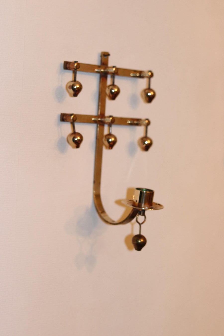 Pair Of Mid Century Swedish Brass Sconces by Kee Mora Noah Ancienne