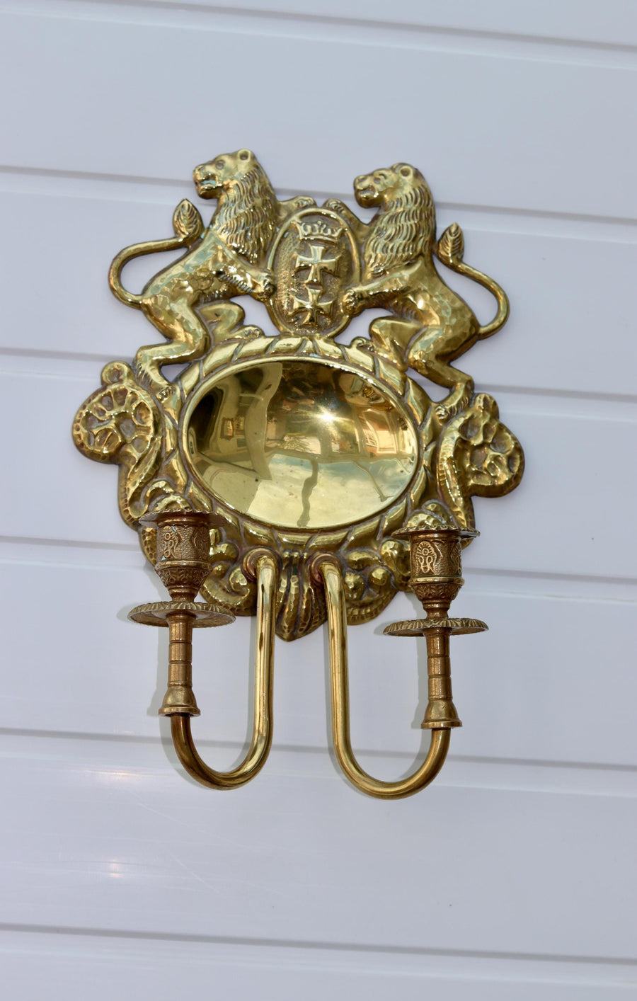 Vintage Brass Wall Sconce Noah Ancienne