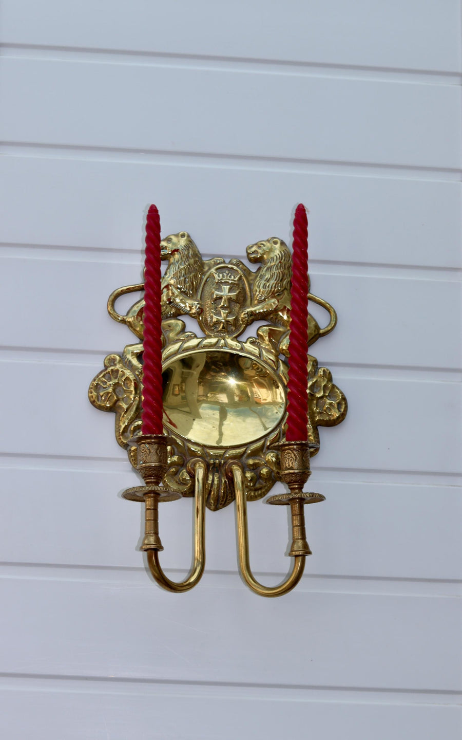 Vintage Brass Wall Sconce Noah Ancienne