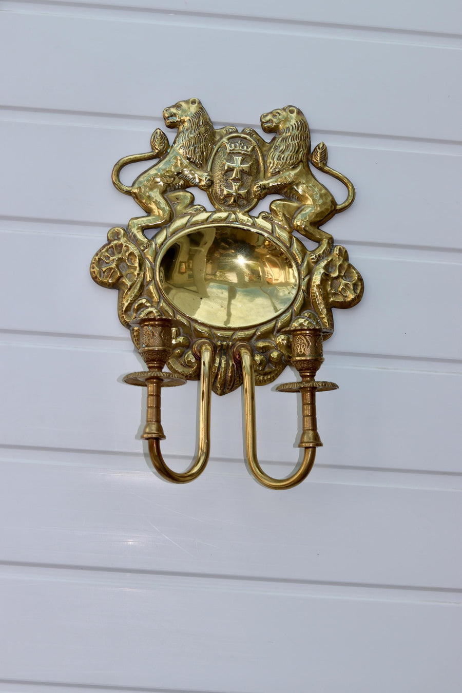 Vintage Brass Wall Sconce Noah Ancienne