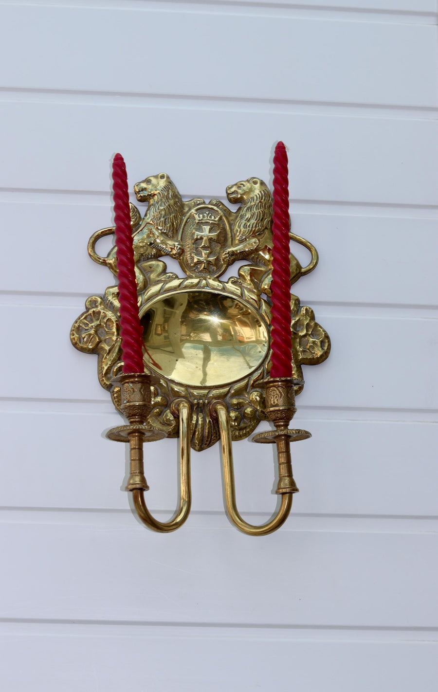 Vintage Brass Wall Sconce Noah Ancienne