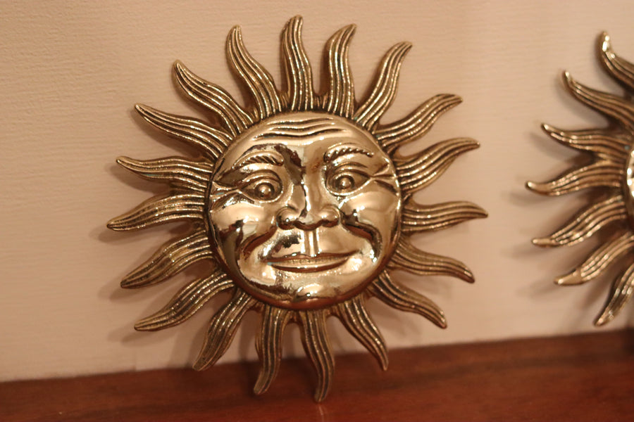 Vintage Sun Plaque Noah Ancienne