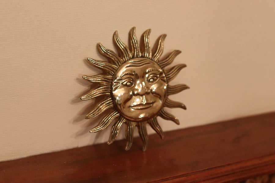 Vintage Sun Plaque Noah Ancienne