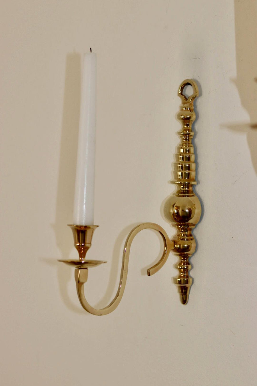 Pair of Vintage Brass Sconces