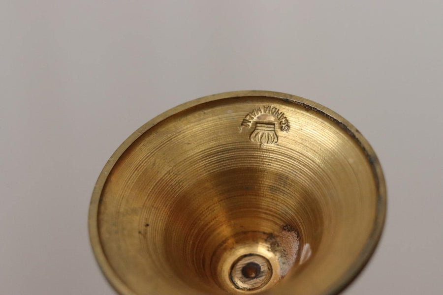 Pair of Vintage Brass Candleholders