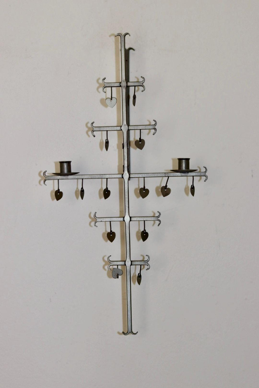 Pair of Vintage Swedish Metal Sconces