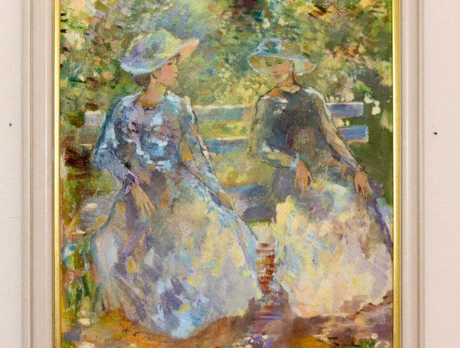 "Women in a Garden" by Bernhard Pedersen