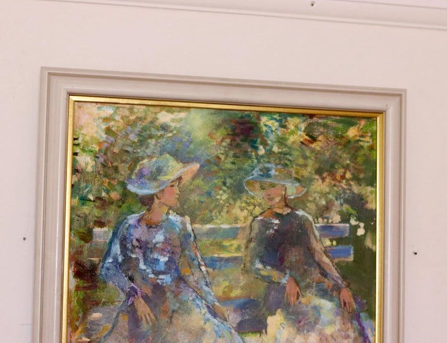 "Women in a Garden" by Bernhard Pedersen