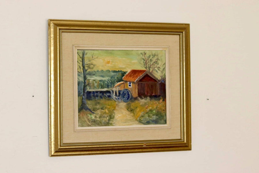 "Hut in a Serene Landscape" by Alice
