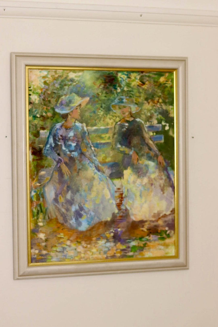 "Women in a Garden" by Bernhard Pedersen