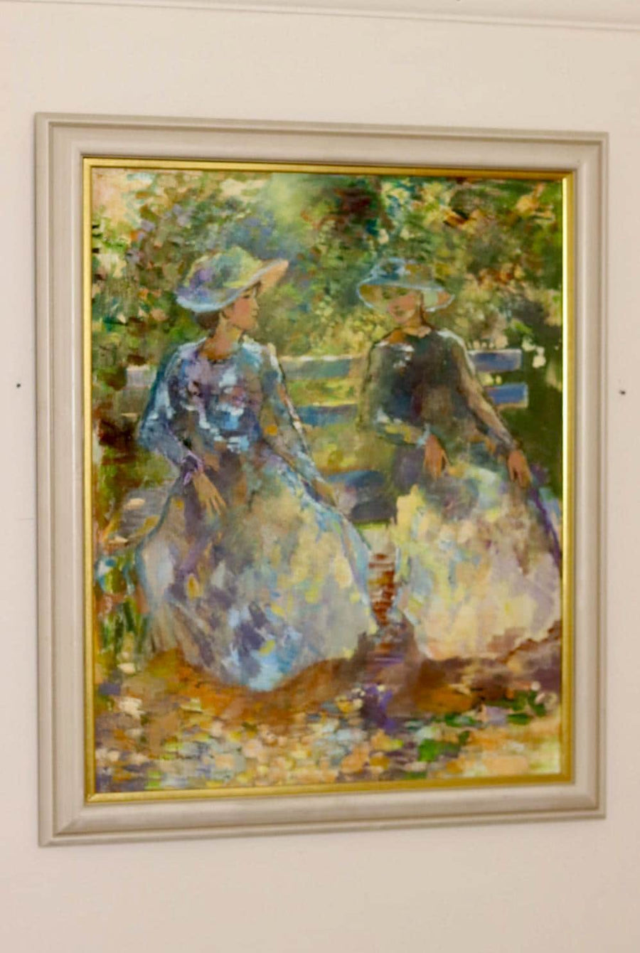 "Women in a Garden" by Bernhard Pedersen