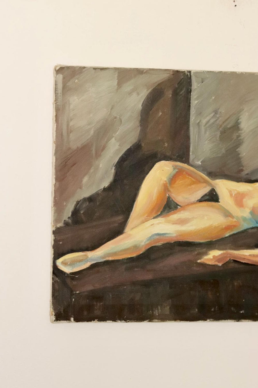 "Reclining Nude" by V. Rasmussen