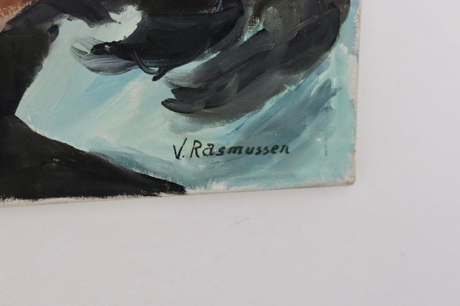 "Reclining Nude" by V. Rasmussen