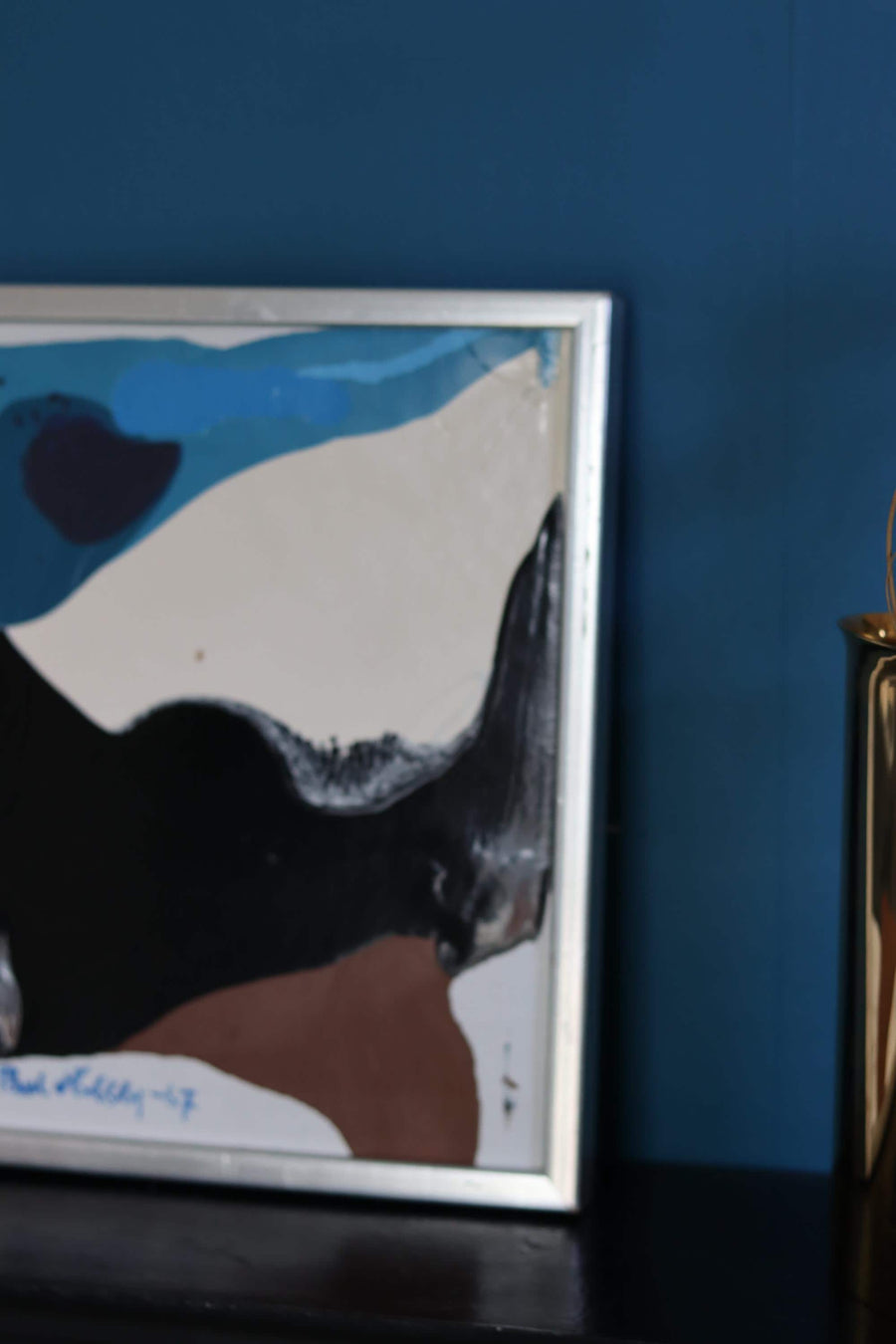“Towards the hot interior of the earth” by PAUL HOLSBY, signed, 1967.