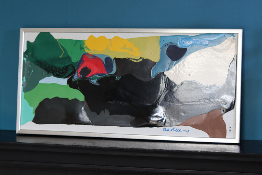 “Towards the hot interior of the earth” by PAUL HOLSBY, signed, 1967.