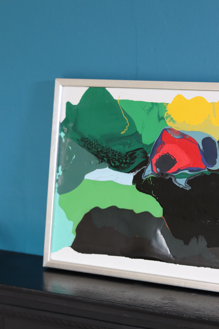 “Towards the hot interior of the earth” by PAUL HOLSBY, signed, 1967.