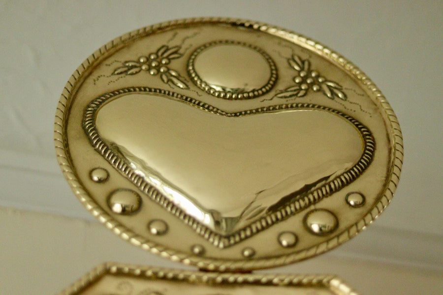 Pair of Mid-Century Swedish Brass Sconces