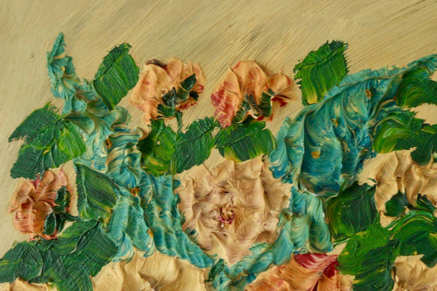 "Floral Impasto Still Life" – SYSHOLM