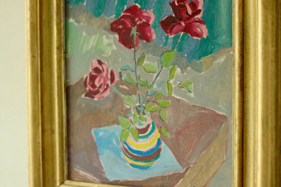 “Flowers in Vase” by Olle Wilner