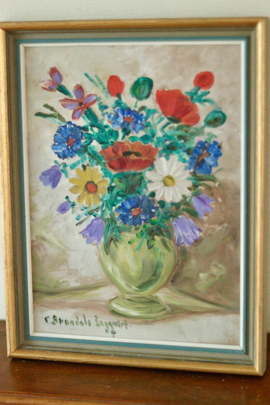 “Floral Still Life” by CARIN BRANDELS ENGQVIST