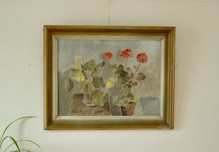 “Geraniums” by Ture Pettersson