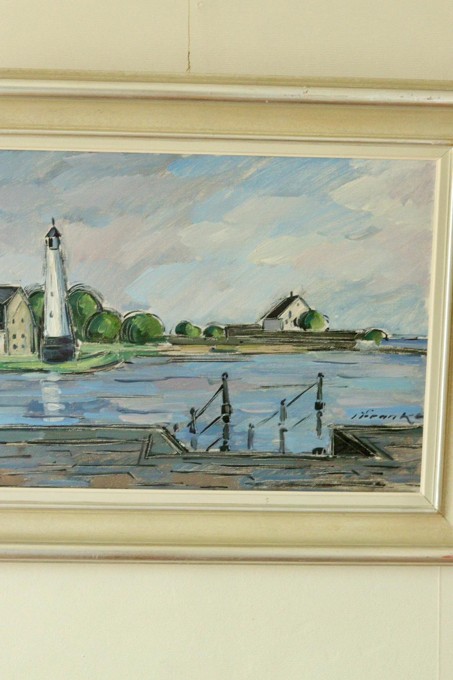 "Lighthouse at the Water's Edge" – IVAR FRANKE