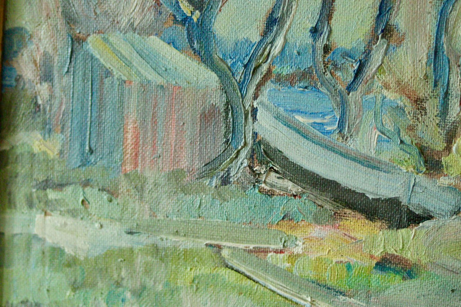Boat in The Trees  by C.B