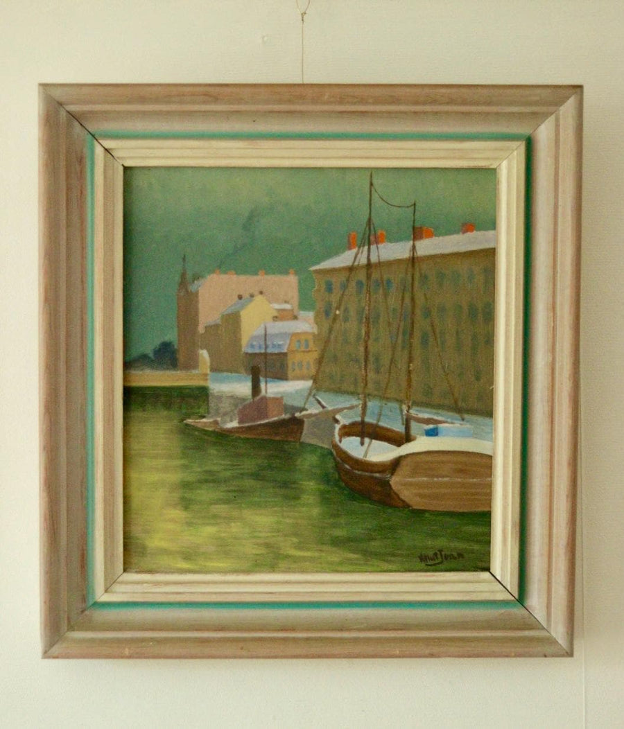“Harbour Side” by Knut Juan