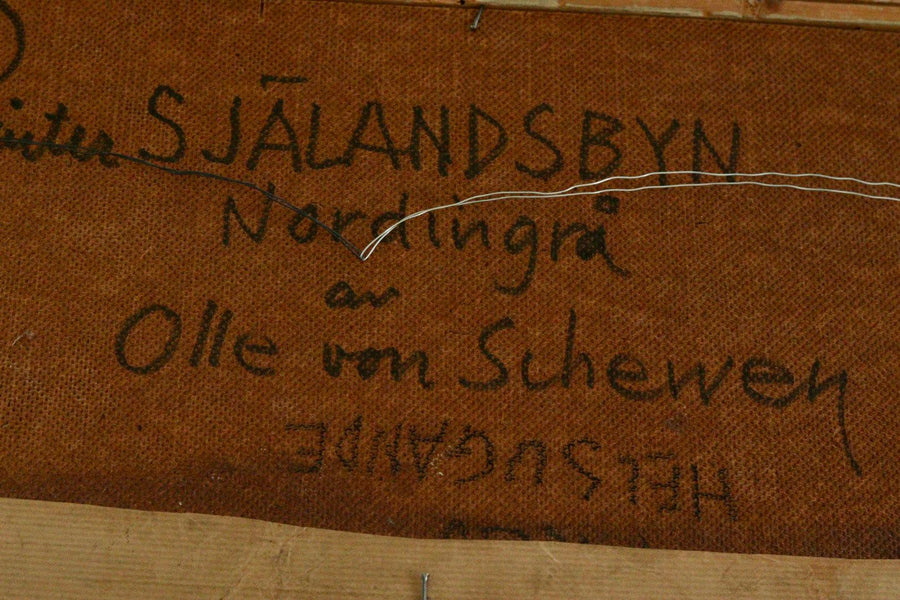 "Sjalandsbyn Nordingra" – OLLE VON SCHEWEN