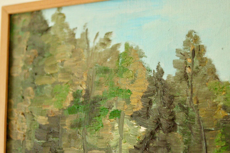 Original Swedish Oil on Canvas – “Landscape”