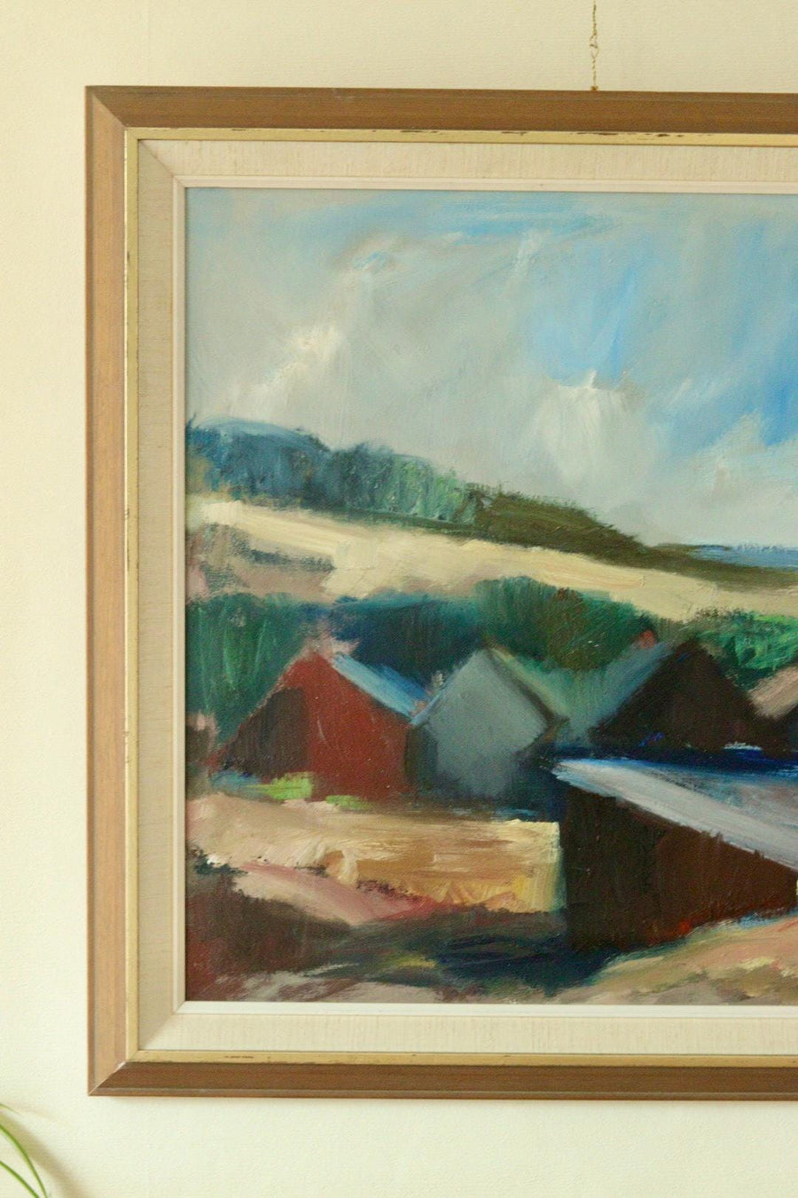 "Landscape with Buildings" – VALDEMAR ÖBERG
