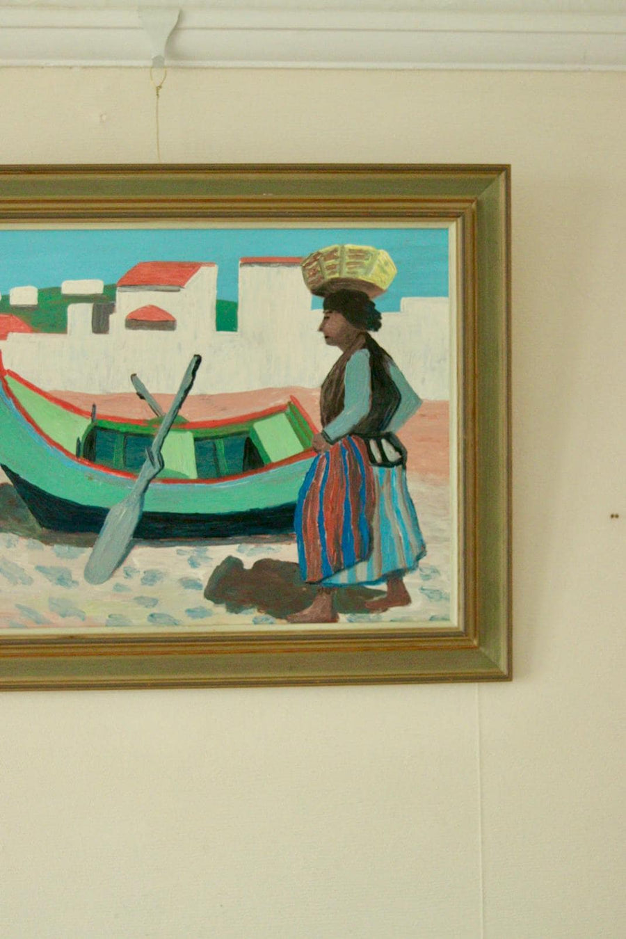 “Woman and Boat” by STIG VERNER