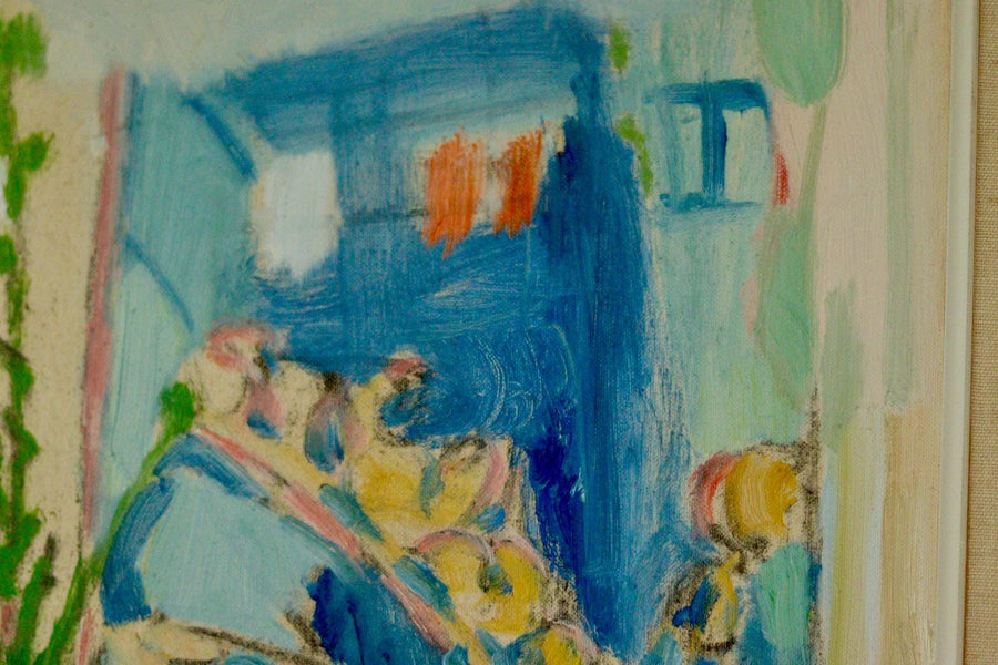 “Still Life with Flowers and Vases” by Erik Bystrom