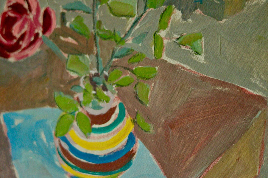 “Flowers in Vase” by Olle Wilner