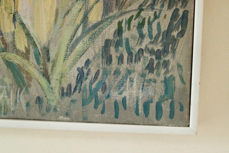 “Crocus in the Garden” by Hildegard Falk