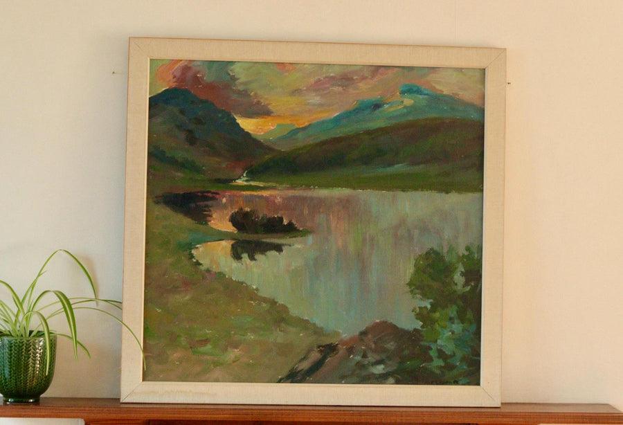 "Serene Landscape" by F. Lorentz