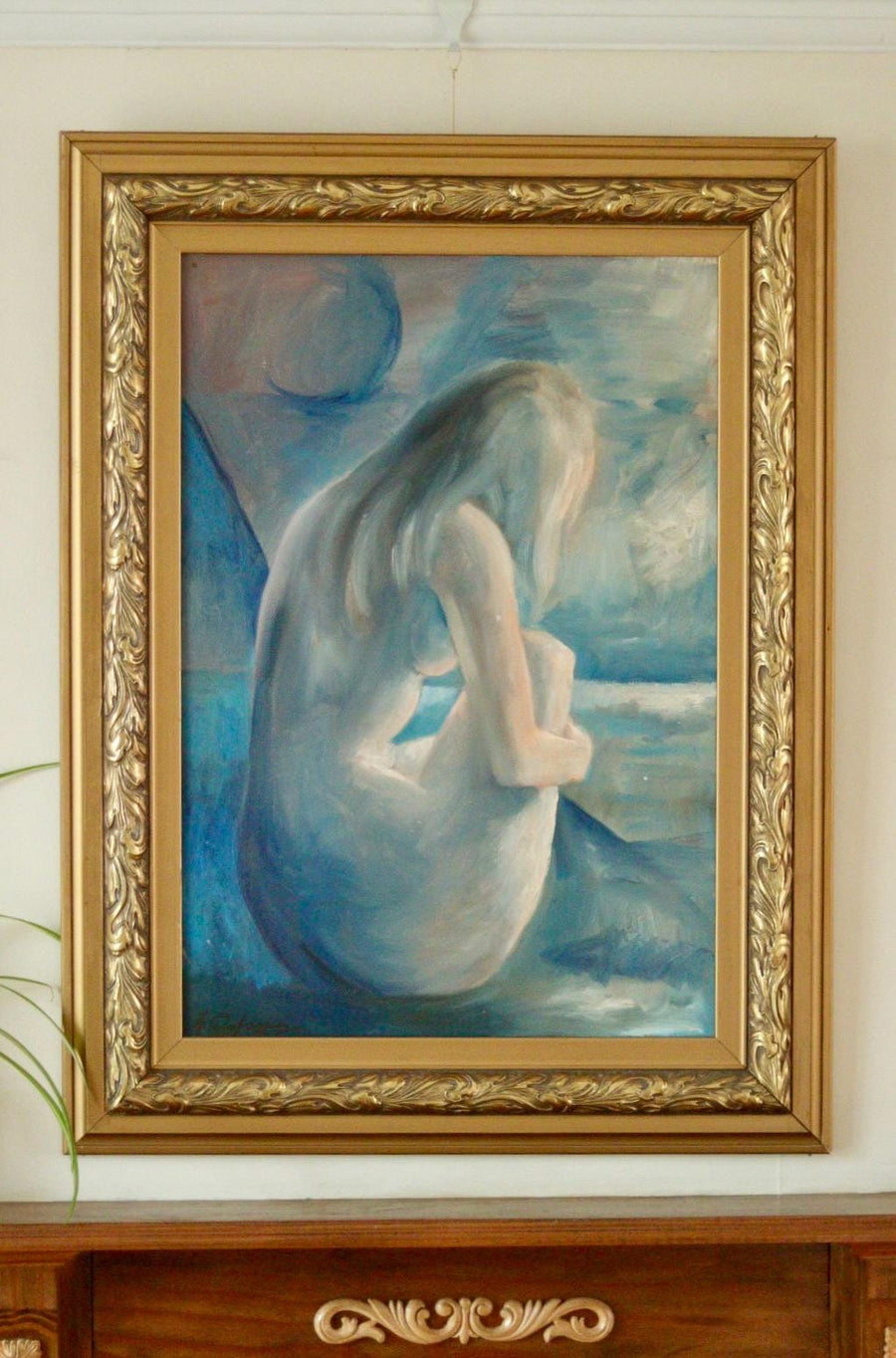 “Seated Woman” –  K. Rolfsson