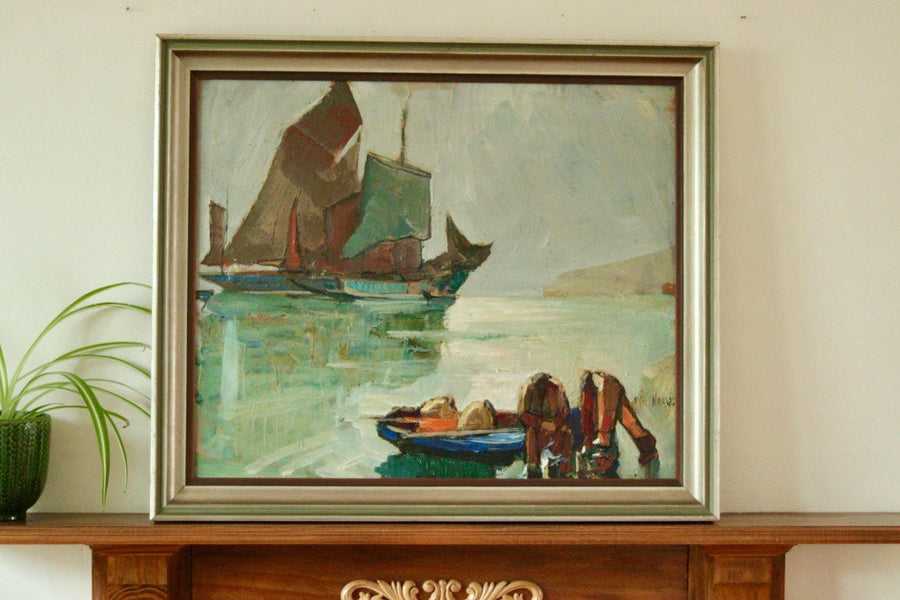 Marine Scene by Knut Norman