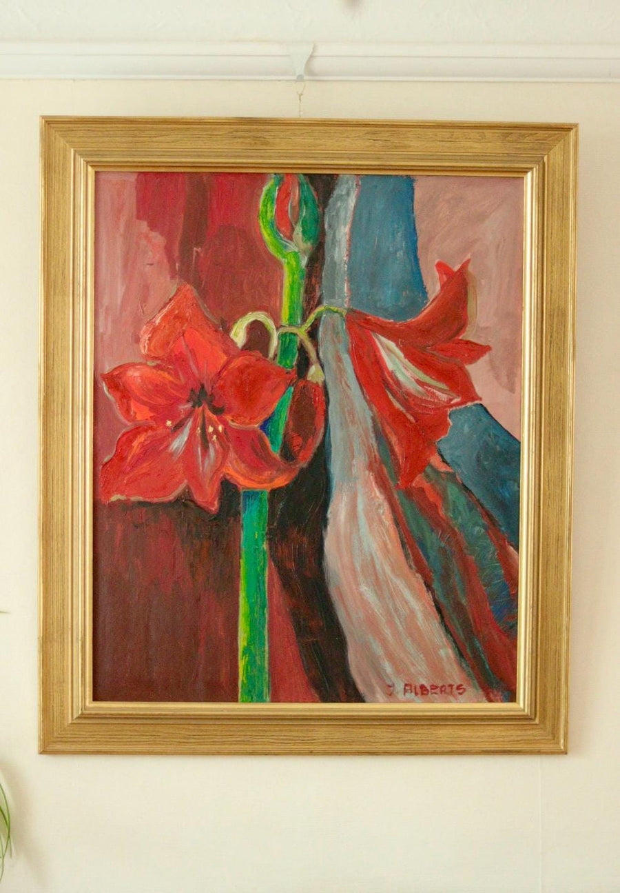 “Red Lillies” by Ingegerd Alberts