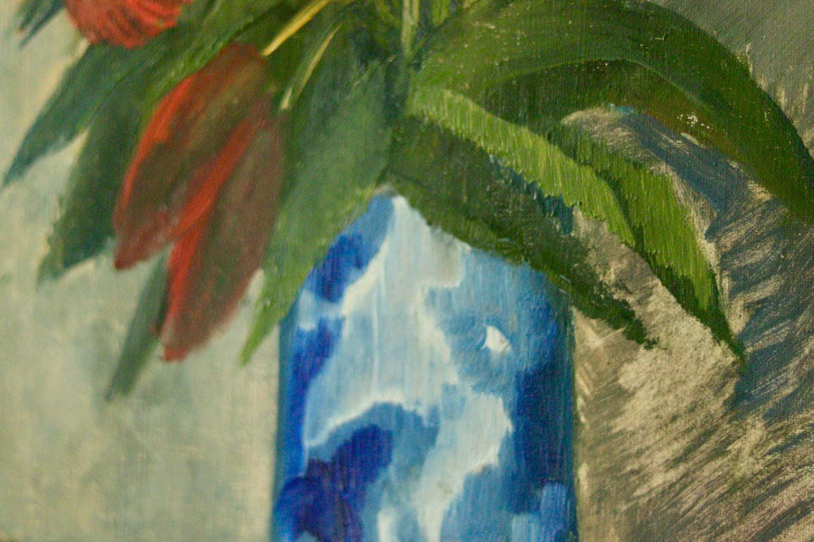 “Still Life with Blue Vase” by Lars Boethius