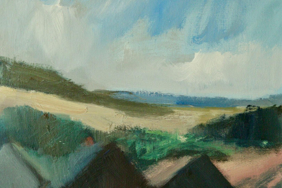 "Landscape with Buildings" – VALDEMAR ÖBERG